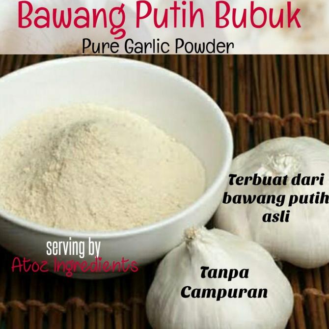 

Garlic Powder - Pure 100% 500gram/ Bawang Putih Bubuk - Murni 500gram