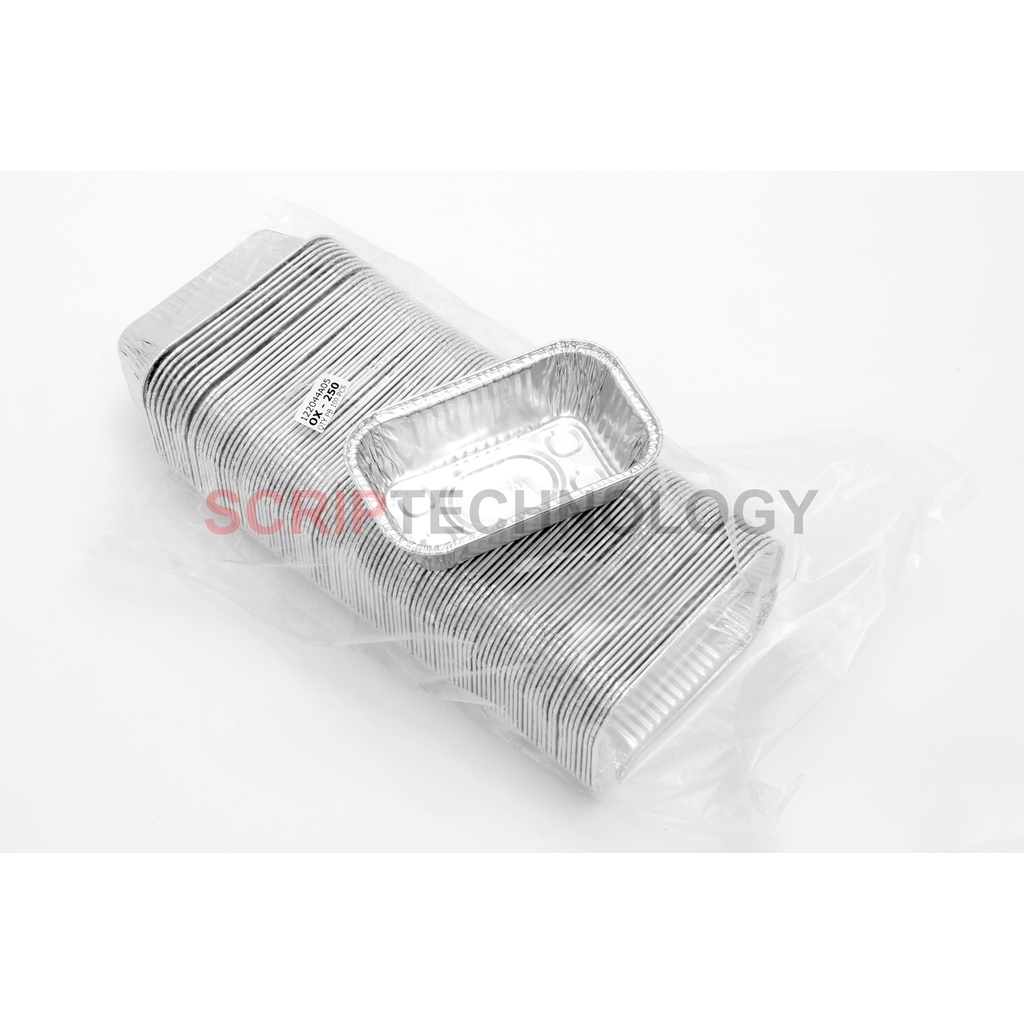 Aluminium Foil Tray OX-250 - Wadah Aluminium CUP OX250 Cetakan Baking Kue