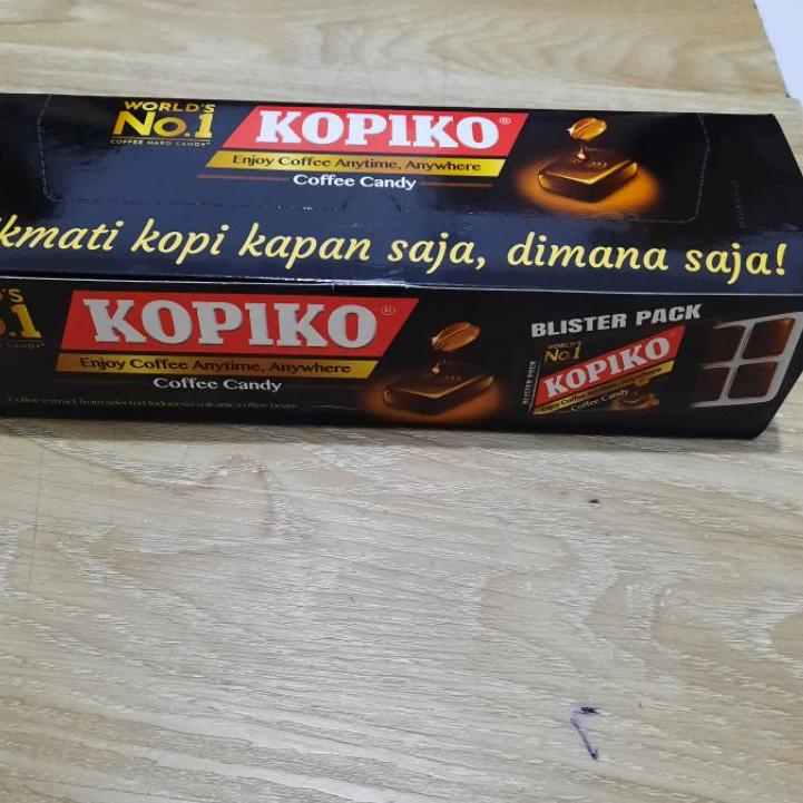 

[KODE PVZ9H] Kopiko Candy Blister Box isi 12 pcs @24gr