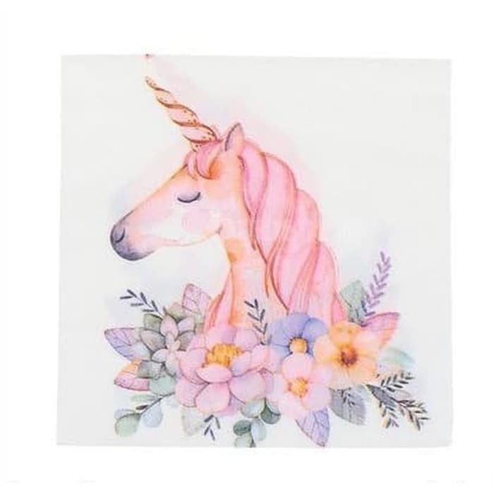 Decoupage Napkin - Tissue Decoupage 2Ply AN-Beauty Unicorn