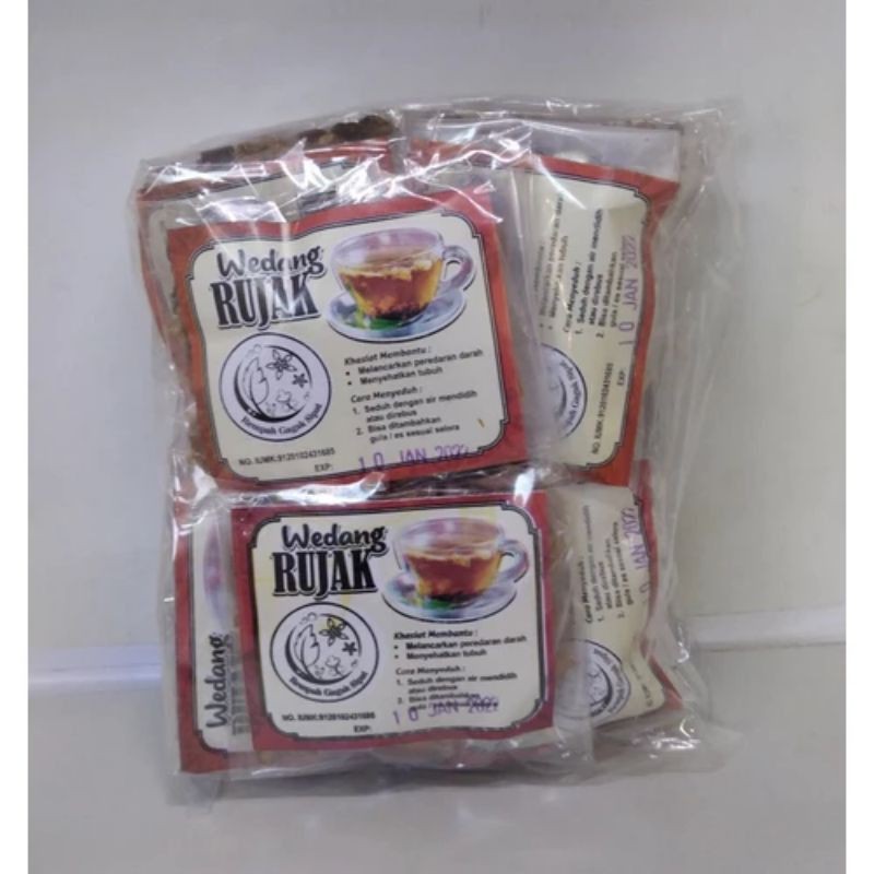 

MINUMAN TRADISIONAL WEDANG RUJAK WEDANG REMPAH WEDANG HERBA 1pack isi 10pcs