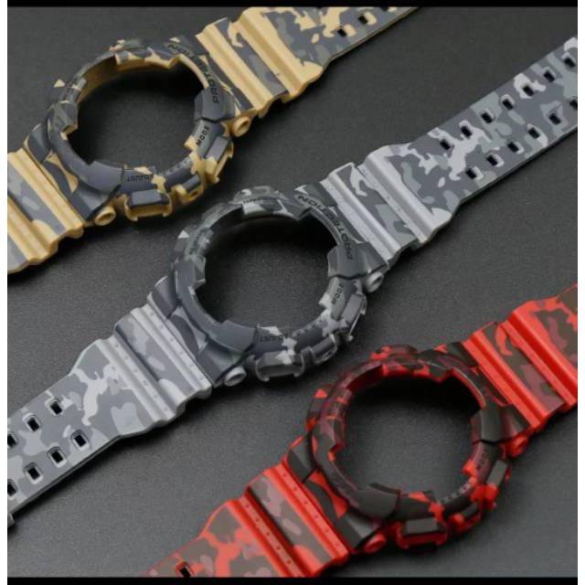 Strap & bezel bnb Casio GSHOCK g shock ga100 ga120 gd110 gls1000
