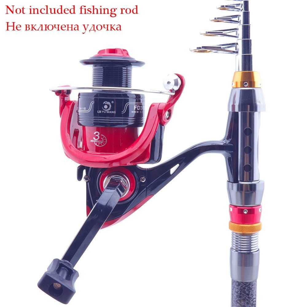 FD5000 Reel Pancing Spinning 8 Ball Bearing Gear Ratio 5.2:1 / Rell Reel Rel Ril Riil Rill Gulungan Penggulung Kerek Kerekan Katrol Senar Pancing Pancingan Ikan Mas Udang Galatama Casting Tegek Tegeg Power Handle Laut Mini Anti Karat Murah Kuat Metal