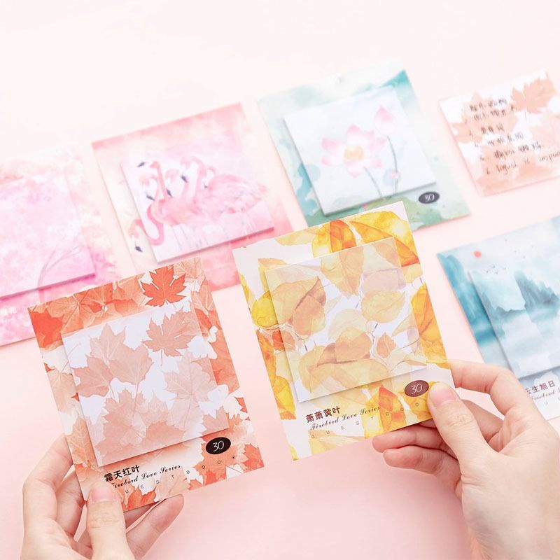 

Sticky Notes / Post it / Memopad motif pemandangan