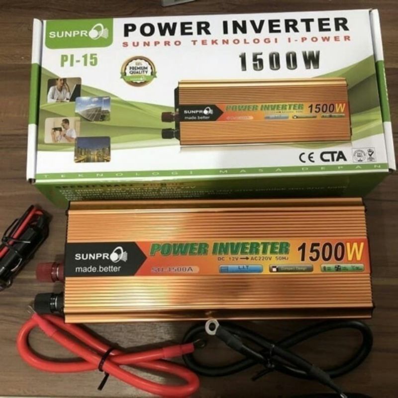 Inverter sunpro 1500watt - power inverter sunpro 1500 watt