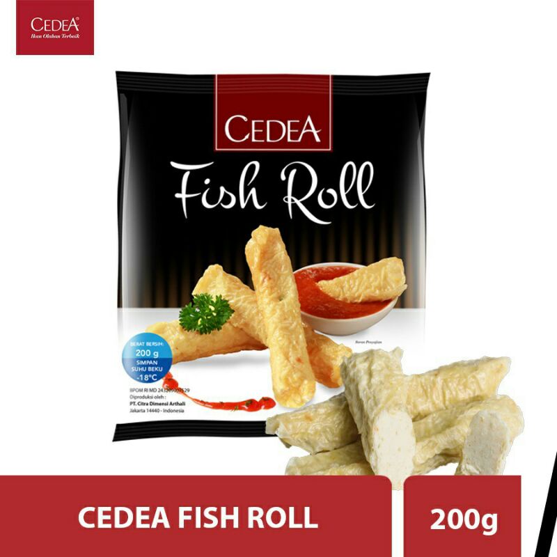 CEDEA Fish Roll 200g Halal