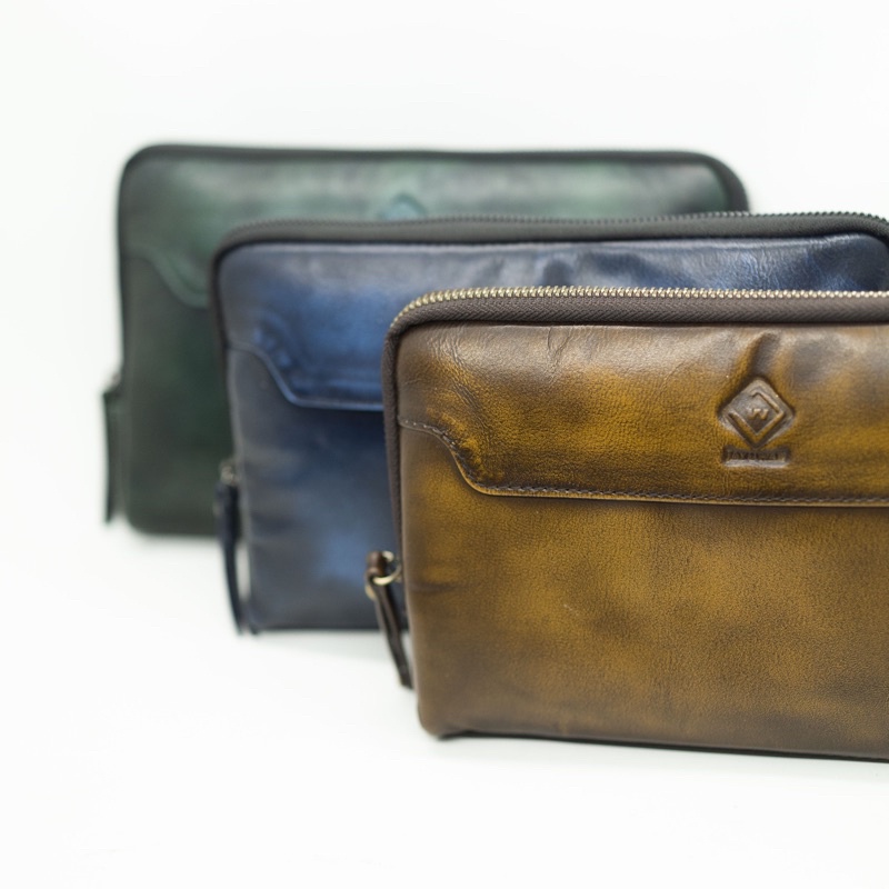 Jayuwan Clutch - Handbag Pria Kulit sapi asli