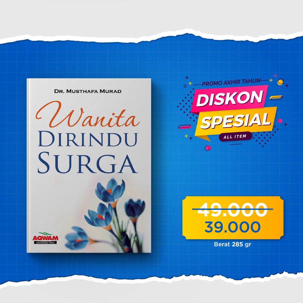 Buku Islam Aqwam Wanita Dirindu Surga