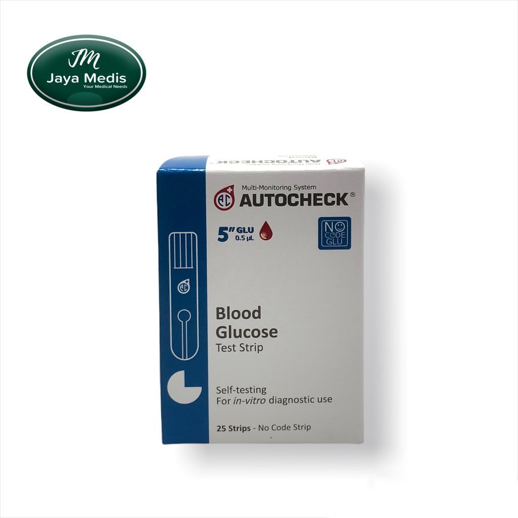 Strip Autocheck Blood Glucose Isi 25 Pcs