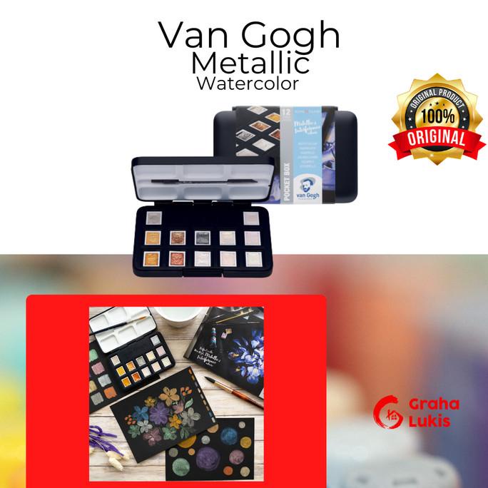 

Van Gogh Watercolour Metallic set 12 ---READY---