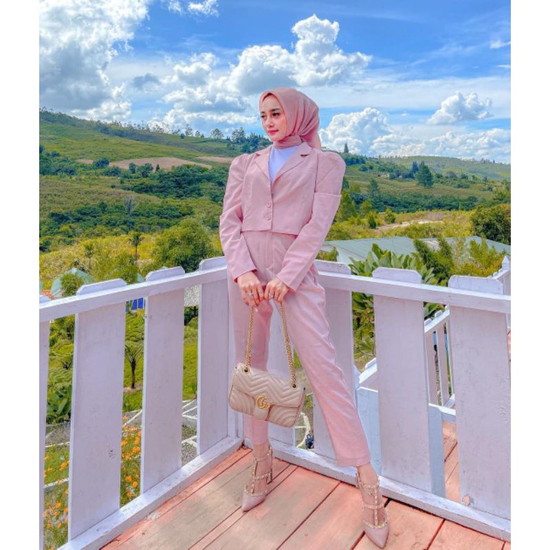 ONE SET BLAZER 2228 BY VIVORIE HIJAB