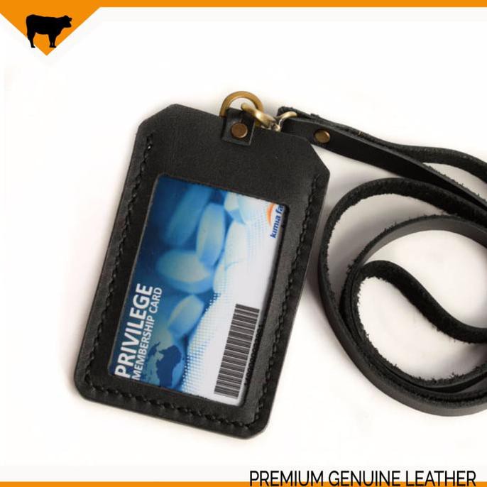 

✨ BISA COD ✨ ID CARD DARI KULIT SAPI ASLI DI KERJAKAN HANDMADE MANUAL WARNA HITAM PRODUK