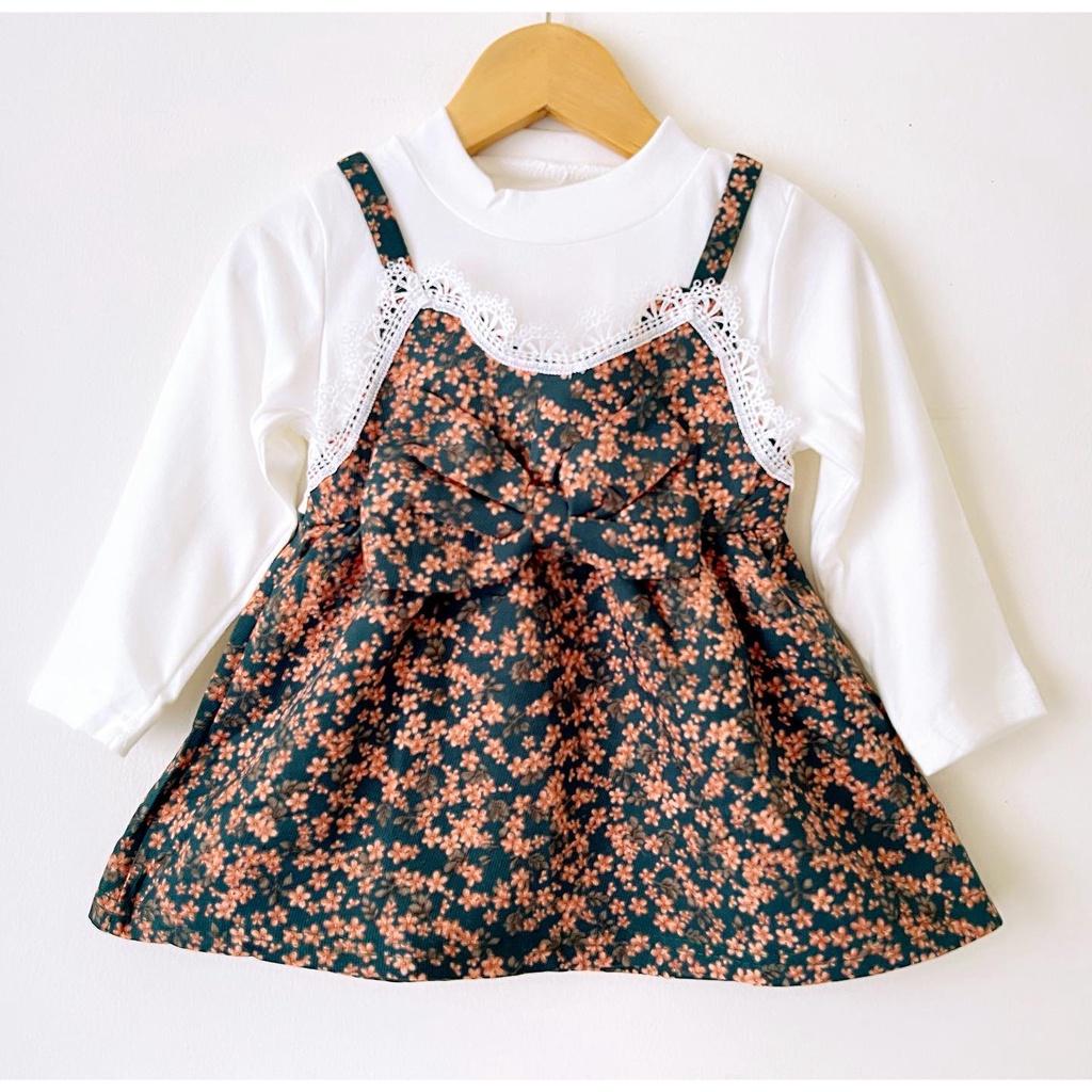 BON PREMIUM DRESS IMPORT FLORA DRESS baju anak babeebabyshop bayi pesta terlaris lucu mewah FLYN sabine diana florence