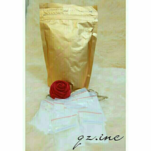 BOOM SALE 1KG serbuk GOLD full bibit pemutih EMAS 24K murni pemutih badan ampuh kiloan 1 kg 1000gr