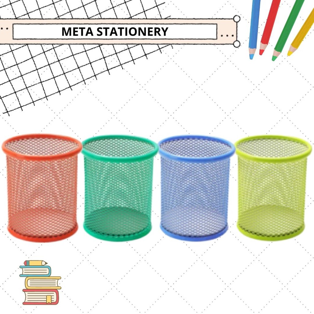 

Pen Holder / Tempat Pulpen-Mesh Deli 9153