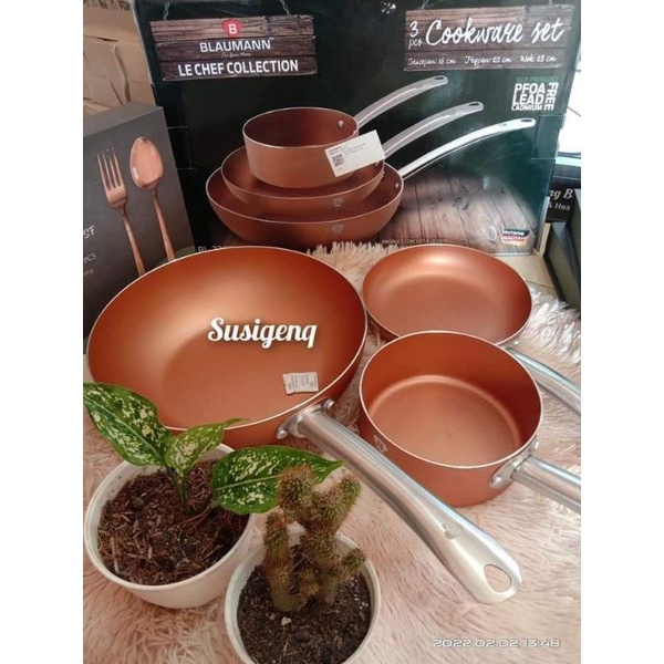 blauman NS cookware set/ panci sultan/ cookware set