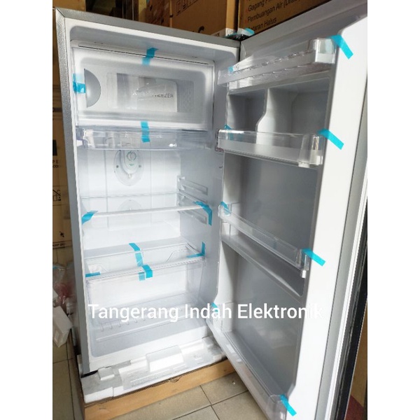 Kulkas Polytron 1 Pintu Tempered Glass POLYTRON Kulkas 1 Pintu Belleza Varia 160 liter PRA 16DRX