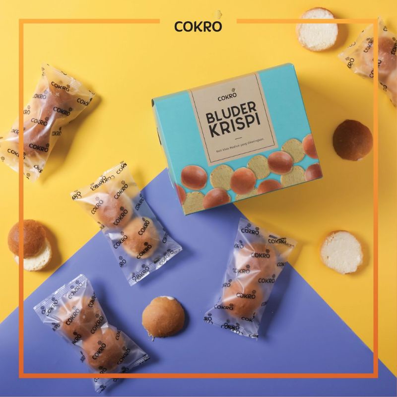 

Bluder Cokro Krispi Kue/Roti Oleh-Oleh Khas Madiun