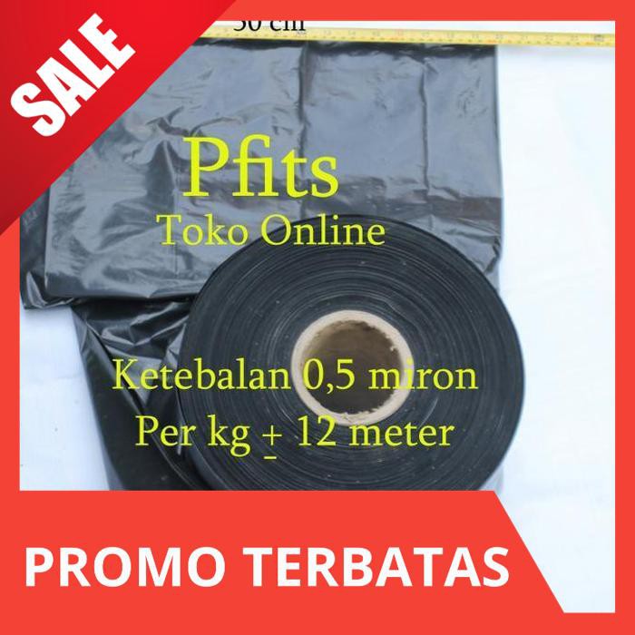 

Polybag Roll ~ Plastik Packing lebar 50 cm. 1 kg