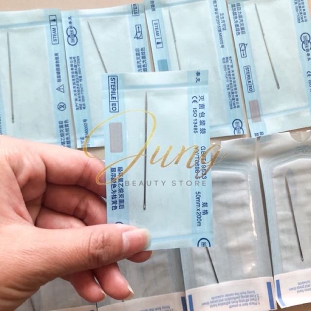 Dimple pin lesung pipi  jarum lesung pipi needle sulam lesung pipi