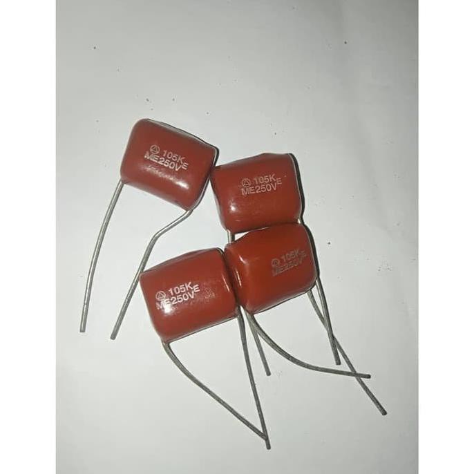 Kapasitor Mylar 105 1uf 250v Milar RTRAVO2 Segera Dapatkan