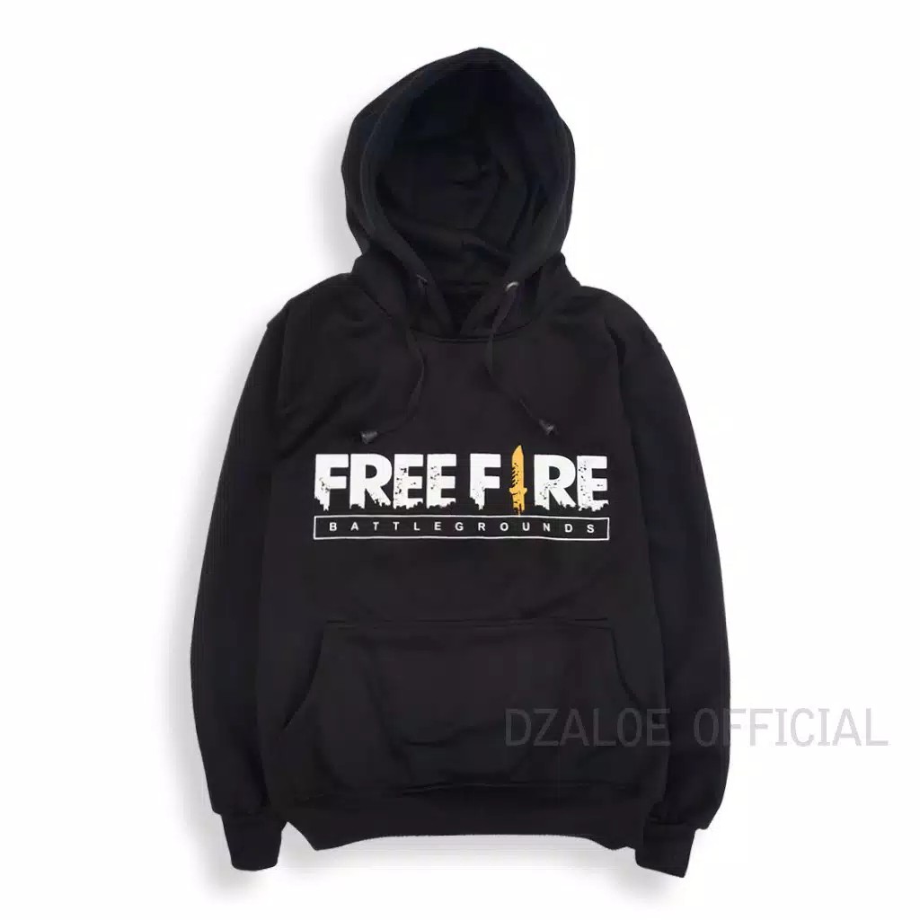 Sweater Hoodie Anak Free Fire Sweater Fleece Baju Anak Kekinian Unisex M L XL