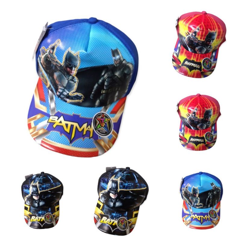 Topi Karakter anak Batman||Topi Anak laki-laki||Topi superhero