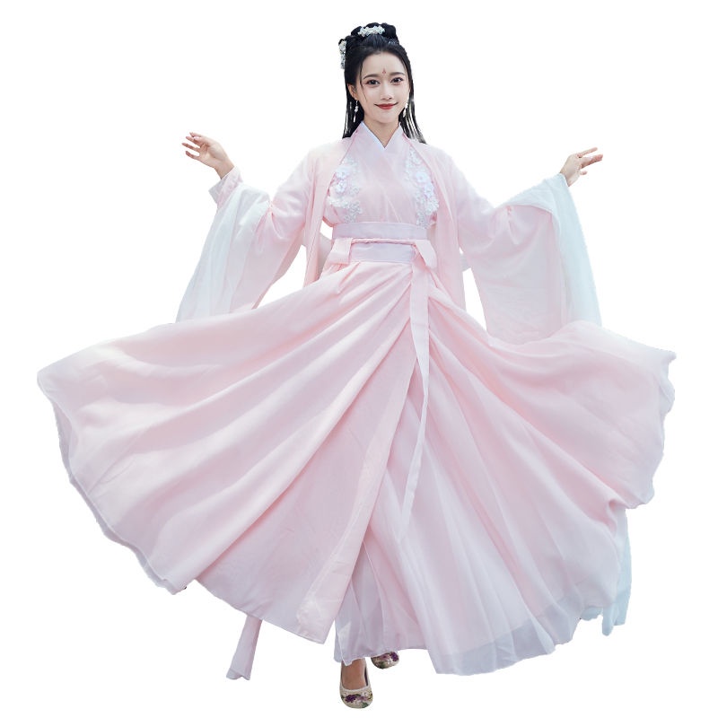 Red classical dance costume female elegant Chinese style Big Fish Begonia dance costume fairy cool H