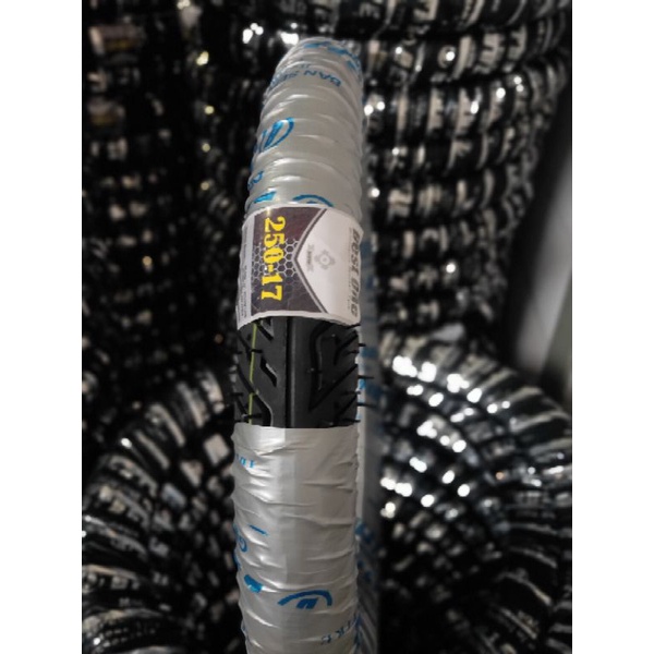 Ban Motor Standar Tubetype Ring 17 uk 250-17 Depan & 275-17 Belakang Standar Tubetype Tuptip Ban Mot