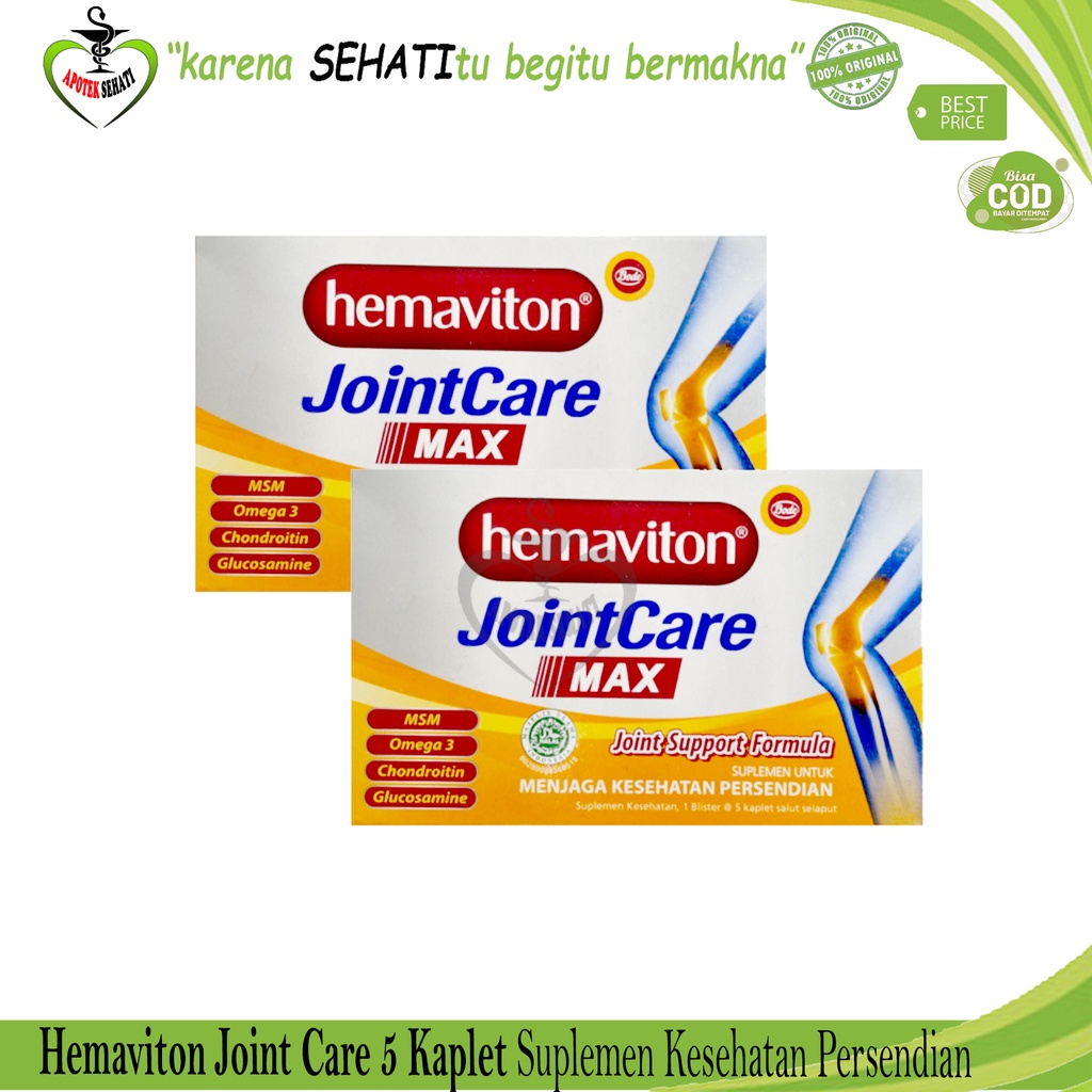 Hemaviton Joint Care Max Suplemen Persendi Multivitamin Sendi