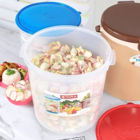 toples krupuk plastik JUMBO Sealware (12 liter ,16 Liter, 24 liter ) Lion Star murah