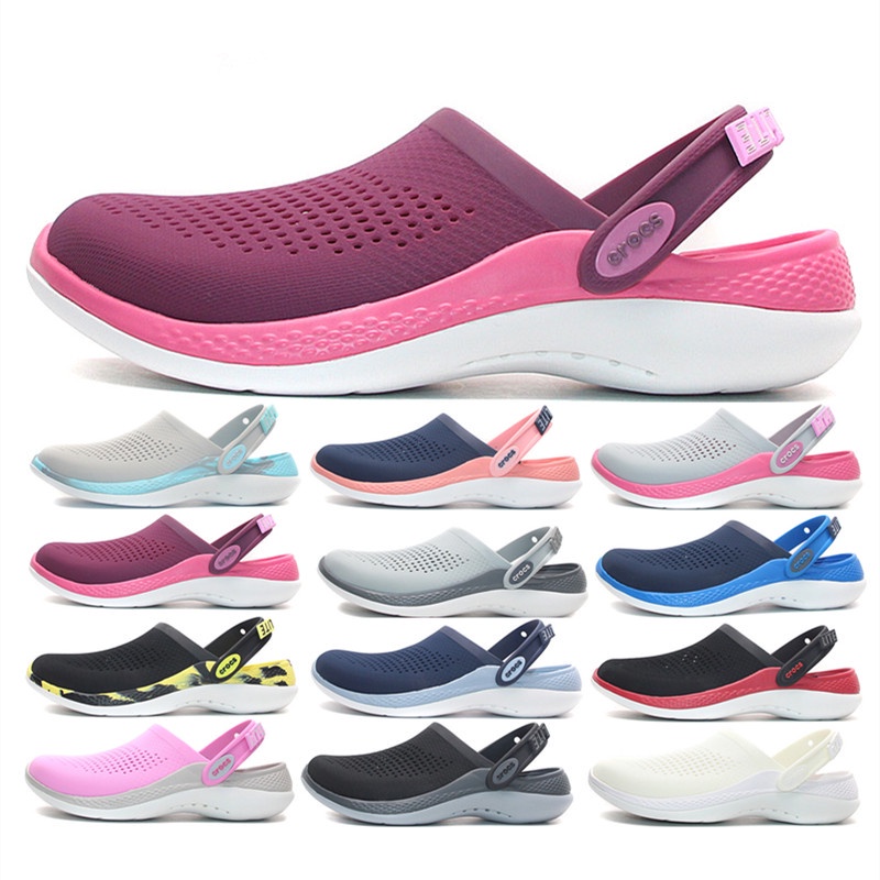 Crocs / Sandal Crocs / Crocs Literide 360  / Sandal Pria / Sandal Wanita / Sandal Karet / Sandal Anti Air / Sepatu Sandal Perawat  [206708]