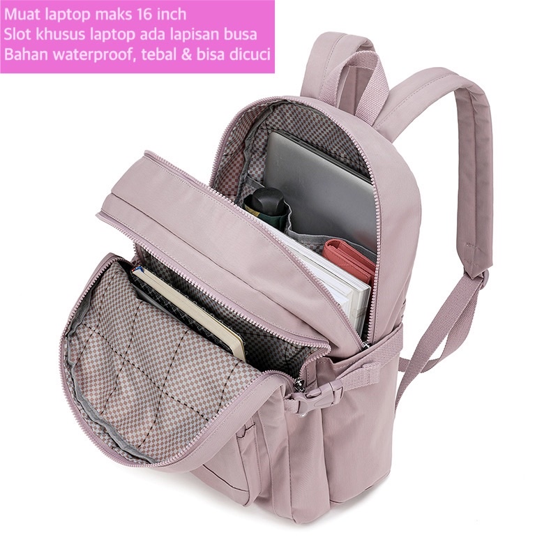 New Arrival Haruica Bag 80141 - tas ransel wanita - tas sekolah - tas laptop - ransel cewek-4