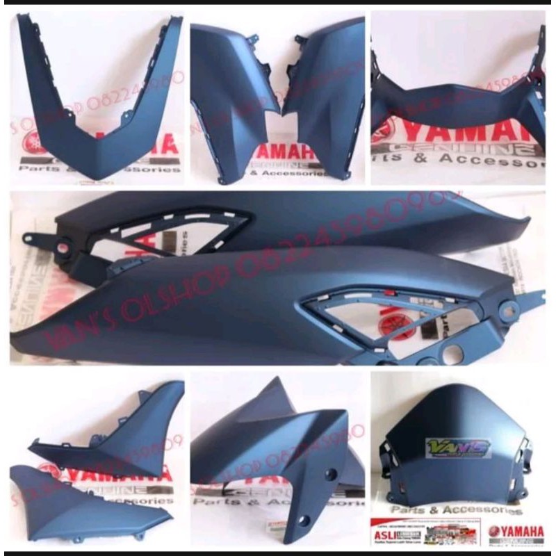 Full Set Body Halus New Nmax 2020 biru doff Original Yamaha