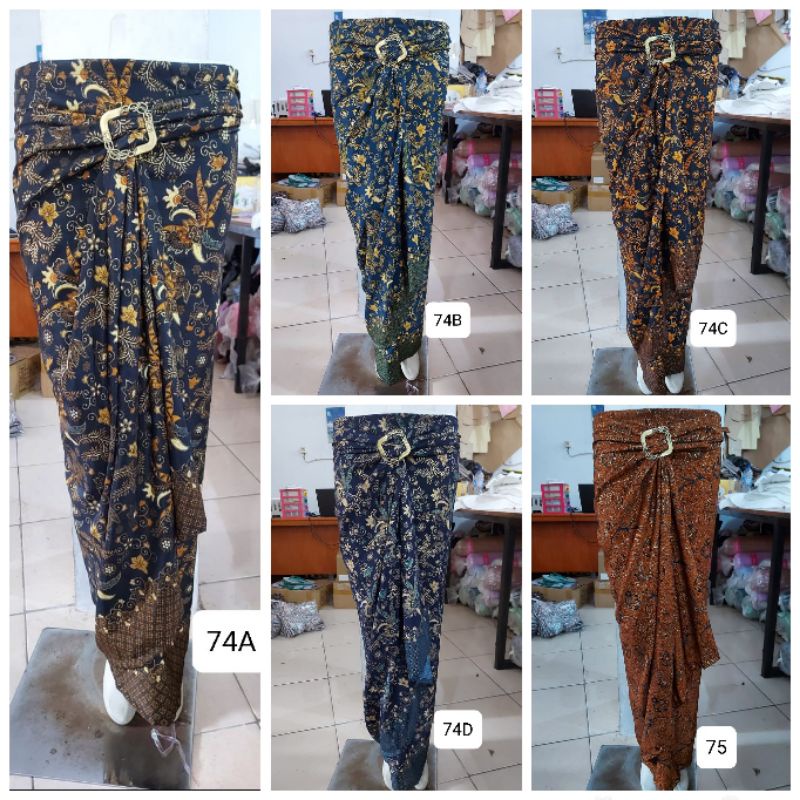 (2/2) Rok LILIT Batik ring gesper ASLI tembaga kuningan pilihan bukan plastik! KeroncongBusana