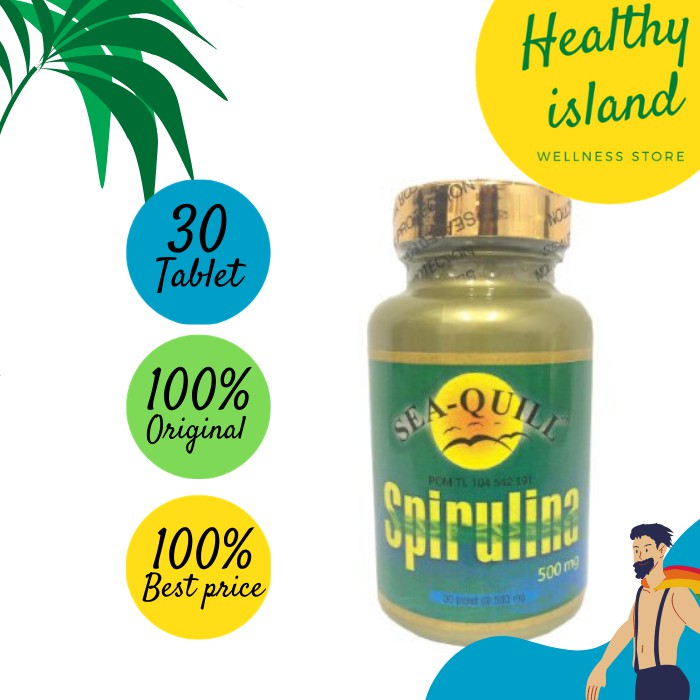 Sea Quill Spirulina - 30 / 60 Tablet