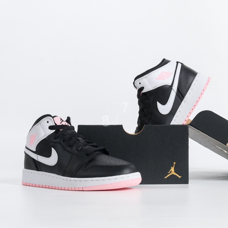 Air Jordan 1 Mid Arctic Pink Black