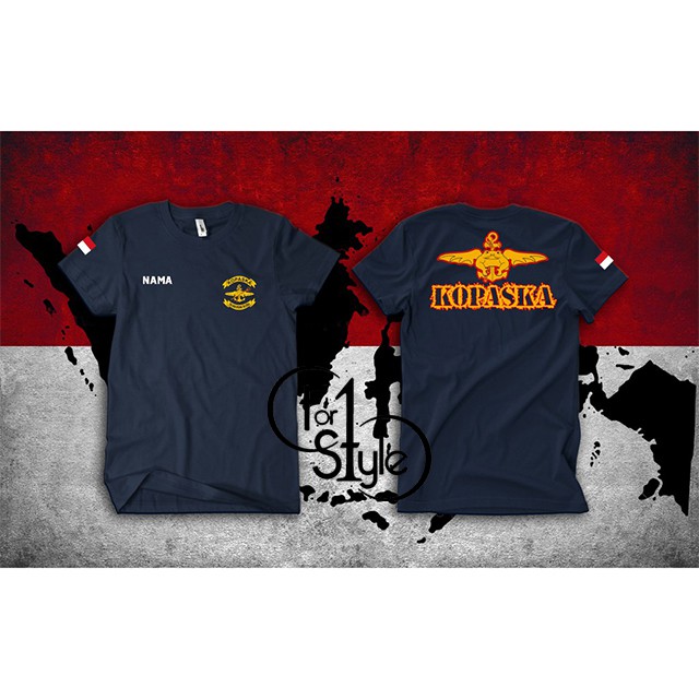 Jual T Shirt Kopaska Baju Instansi Kaos Tni Shopee Indonesia