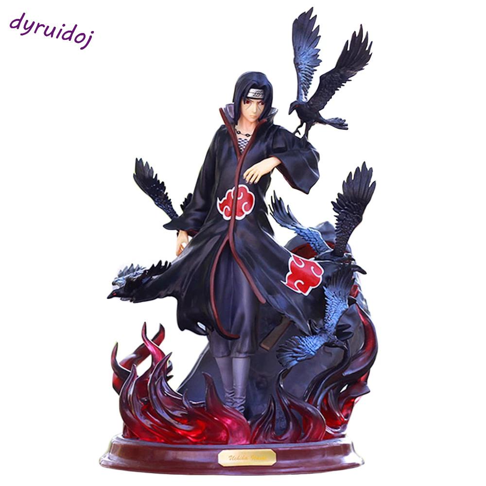 dyruidoj figure toys naruto gk anime model uchiha itachi figure action figure akatsuki 26cm collecti