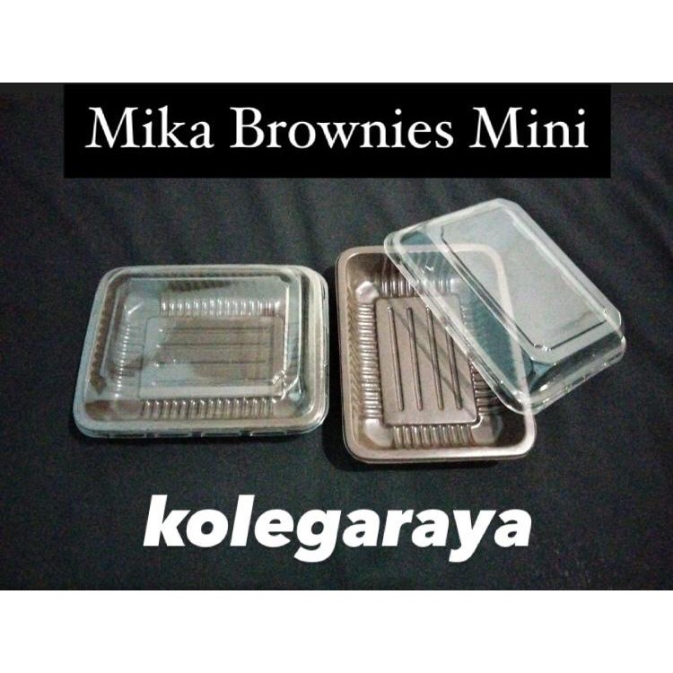 Mika Brownies Mini  Mika Sushi Mika Kue Klepon  Mini Isi 50PCS Ready Warna PINK dan COKLAT