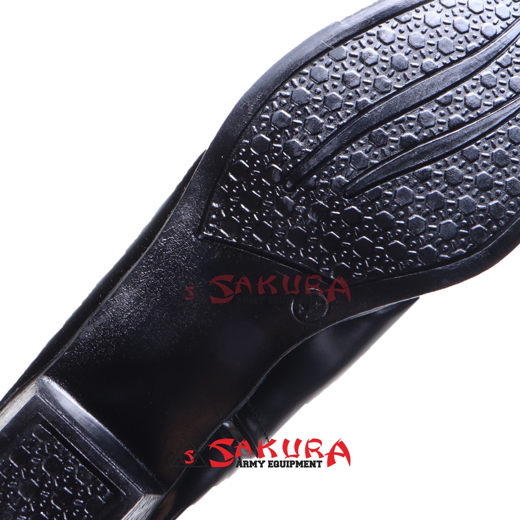 Sepatu PDH Sus Polwan Hitam Kilap Sepatu PDH Wanita