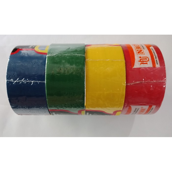 Lakban Kain Warna Isolasi Tape Nachi 2&quot; x 12 Meter (46 mm x 12 Meter)