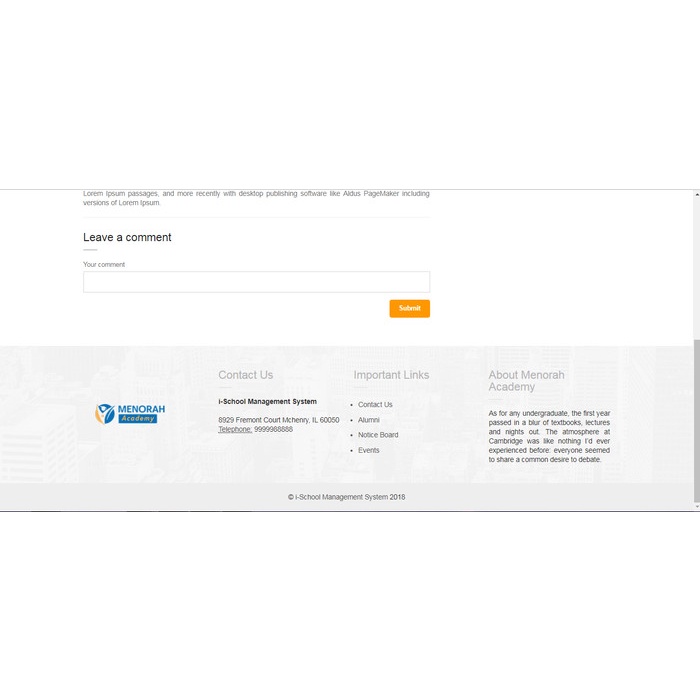Jual Scripts The Next Gen School Management Software Menorah Academy