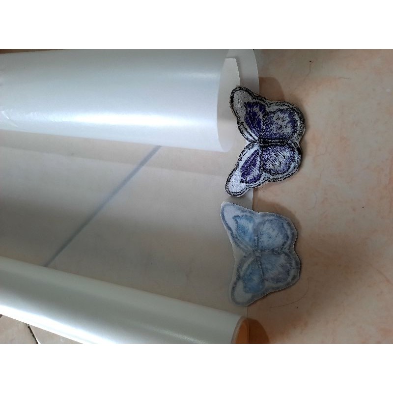 Lem Iron Patch Bordir Emblem Hot Melt  Langsung disetrika.