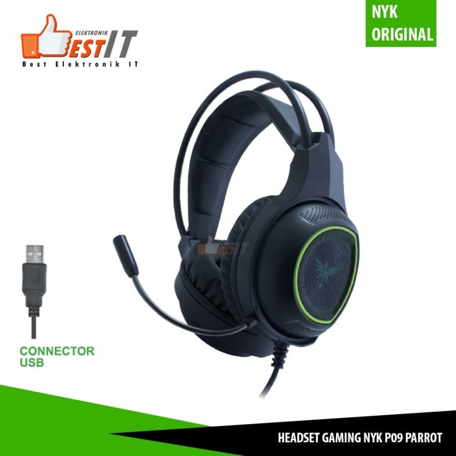 Headset Gaming NYK P-09 PARROT