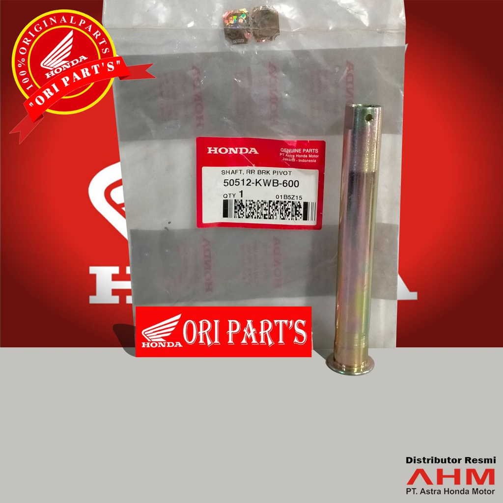 As Standar Tengah Motor Honda Blade Karbu // 50512KWB600