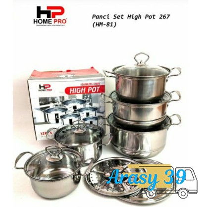 Panci set steamer ( high pot ) ss/5