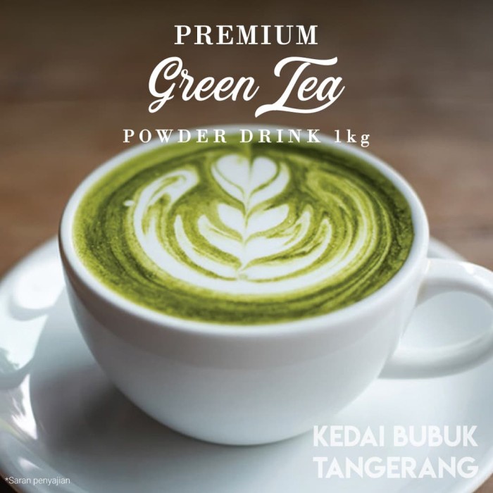 

DISKON - (BISA COD) Bubuk Minuman PREMIUM Green Tea Bubble drink Powder drink 1kg