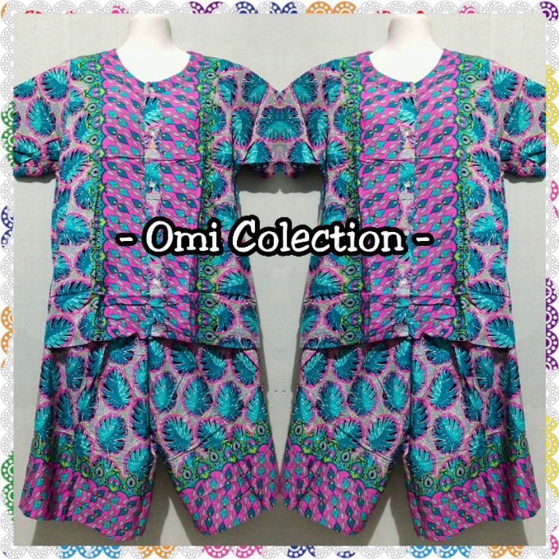 Setelan Kartika Batik Full Kancing