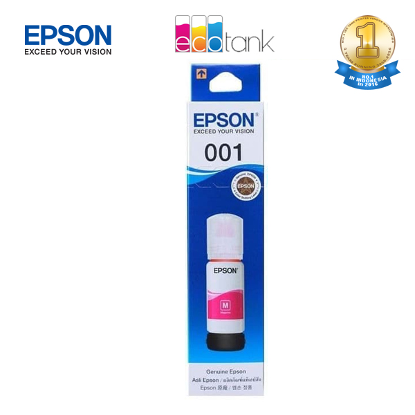 

tRF04S Tinta Epson 001 (1 Set Isi 4 Warna ) E57Dtgfe